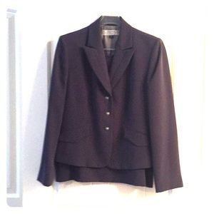 Tahari Navy Pinstripe Suit with Skirt.  NEVER WORN